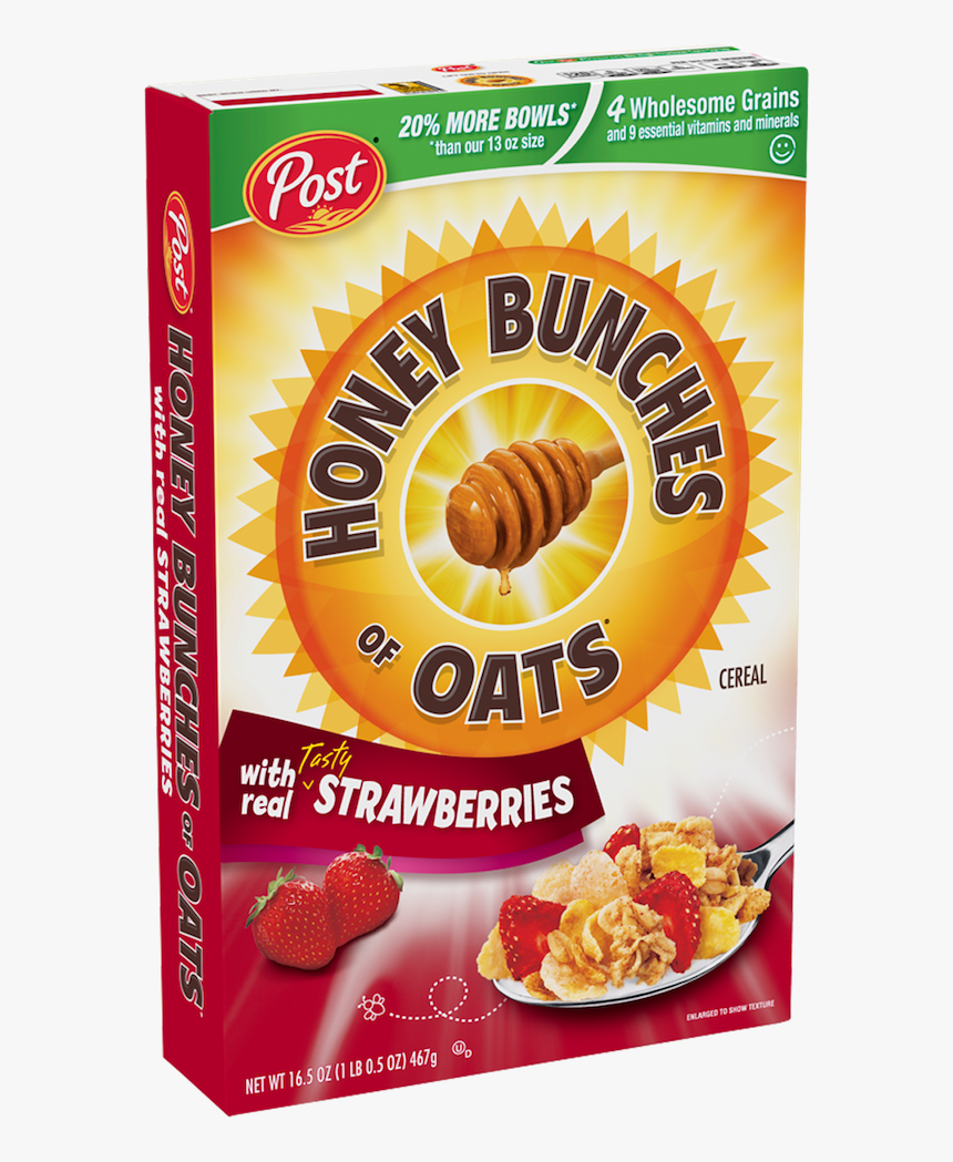 Post Honey Bunches Of Oats Honey Roasted, HD Png Download