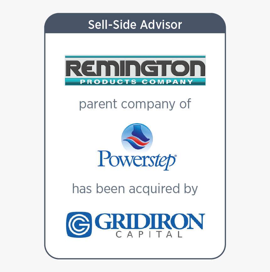 Remington Products Company Acquired By Gridiron Capital, HD Png Download