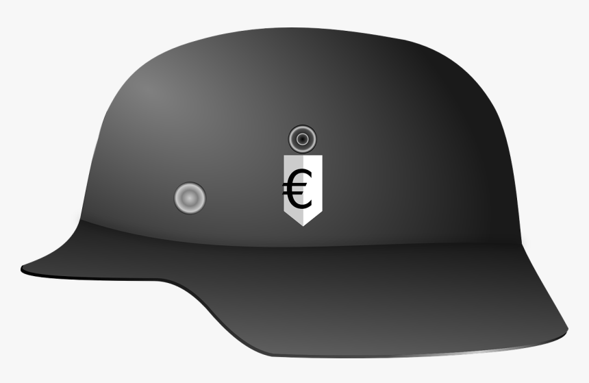 Helmet, War, Protection, Steel, German, Metal - หมวก กัน น็อค ทรง ทหาร นาซี, HD Png Download