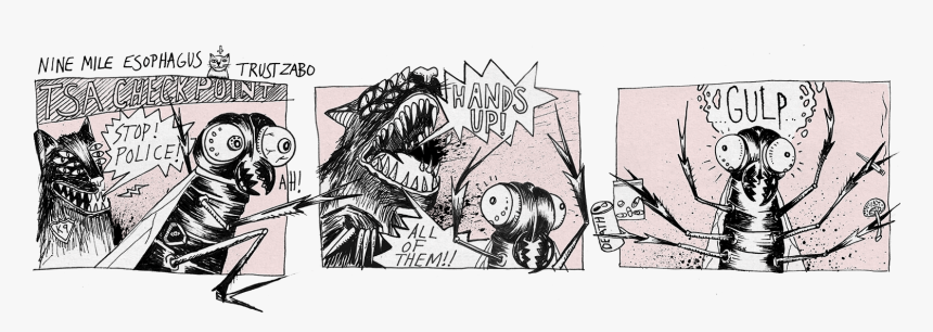 Nine Mile Esophagus By Trust-zabo - Comics, HD Png Download