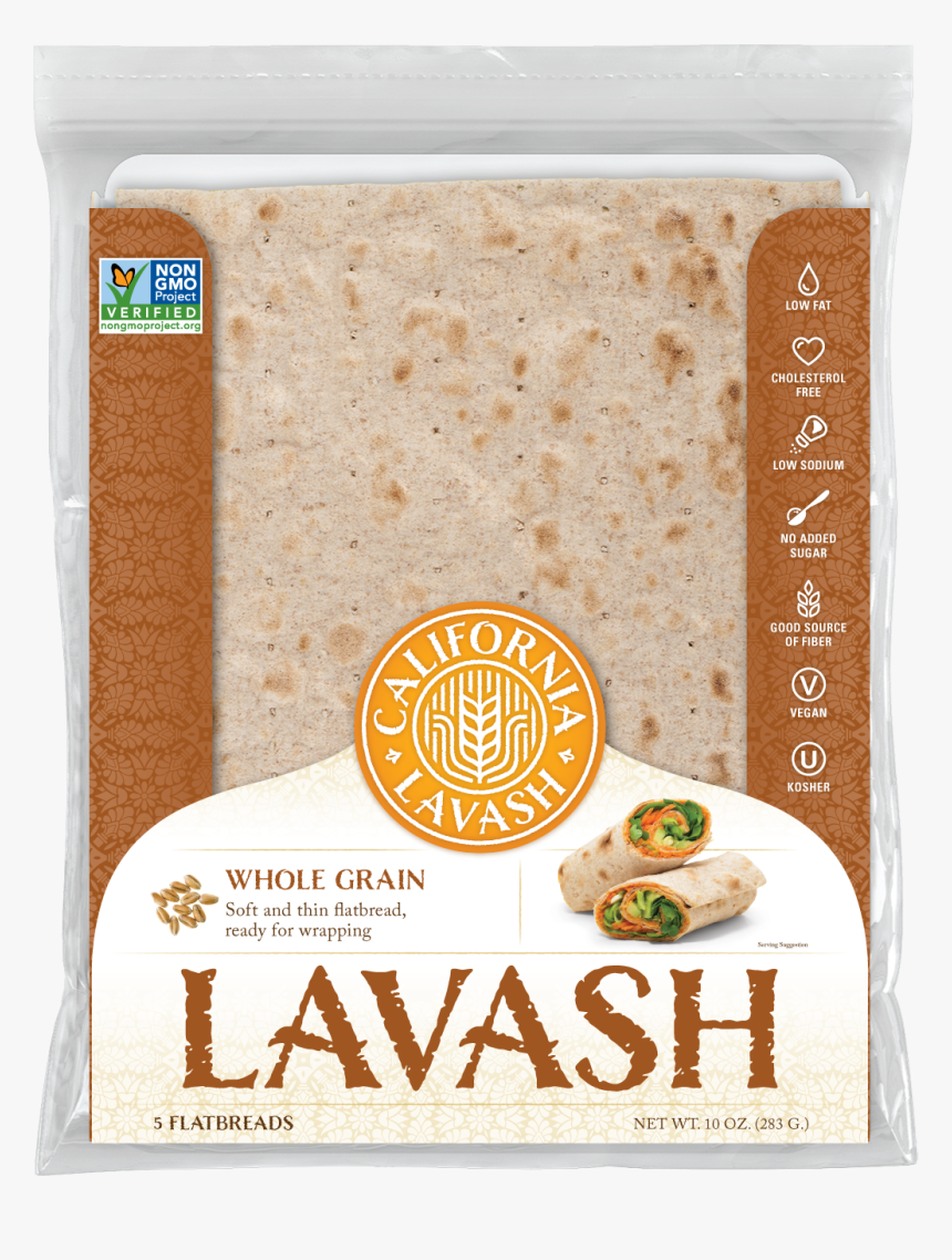 California Lavash Traditional Naan, HD Png Download