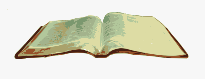Transparent Open Notebook Clipart - Book, HD Png Download