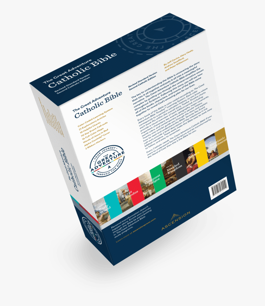 Holy Bible The Great Adventure Catholic Bible - Brochure, HD Png Download