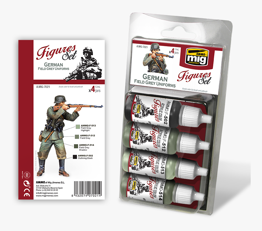Soviet Uniform Paint Set, HD Png Download