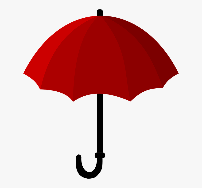 Umbrella Png Background Image - Transparent Background Red Umbrella Png, Png Download