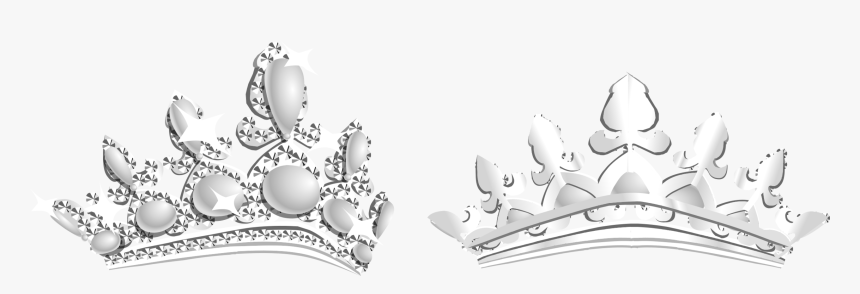 Jewellery,monochrome Photography,crown, HD Png Download