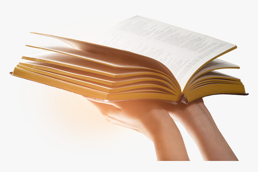 Holding The Open Bible Up - Open Bible Png Transparent, Png Download
