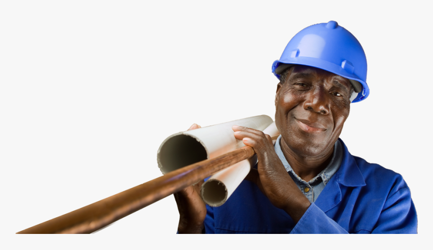 Fan-heater - Heaters - Sliderbg - Construction - Constructionman - African Plumber At Work, HD Png Download