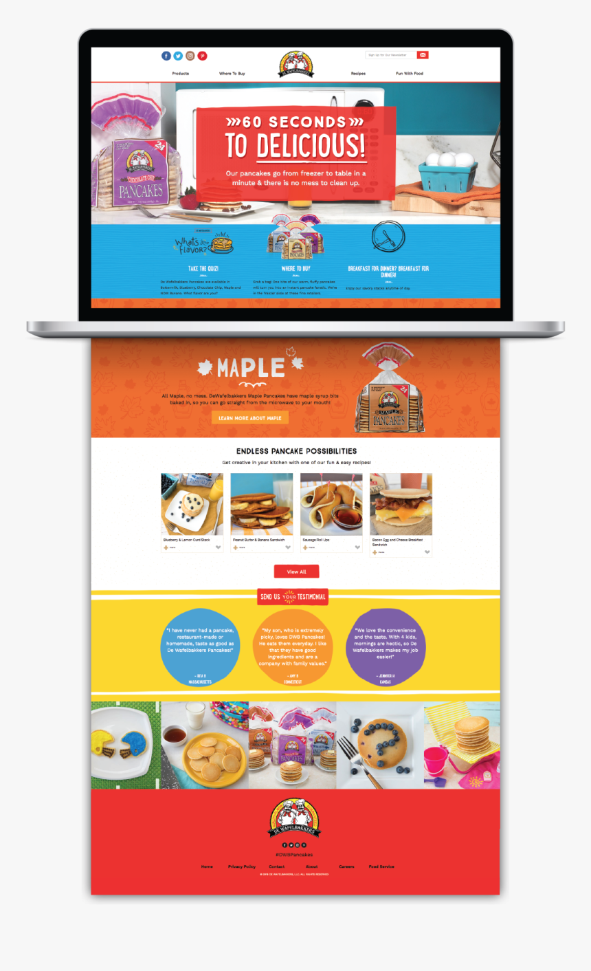 The Site Also Better Promotes Individual Flavors With - Online Advertising, HD Png Download