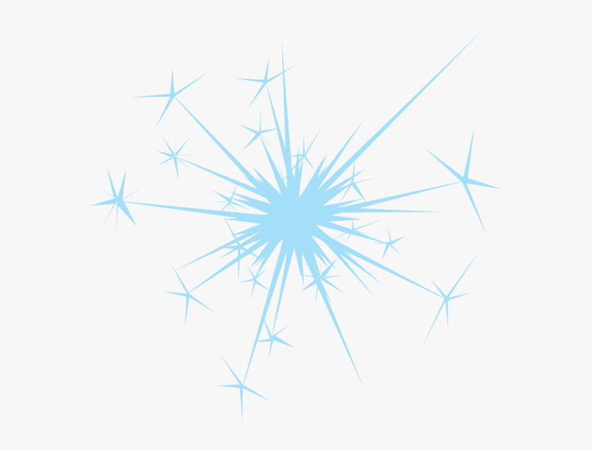 Blue Sparkle Svg Clip Arts - Sparkle Clip Art, HD Png Download