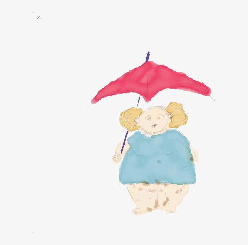 Red Umbrella - Illustration, HD Png Download