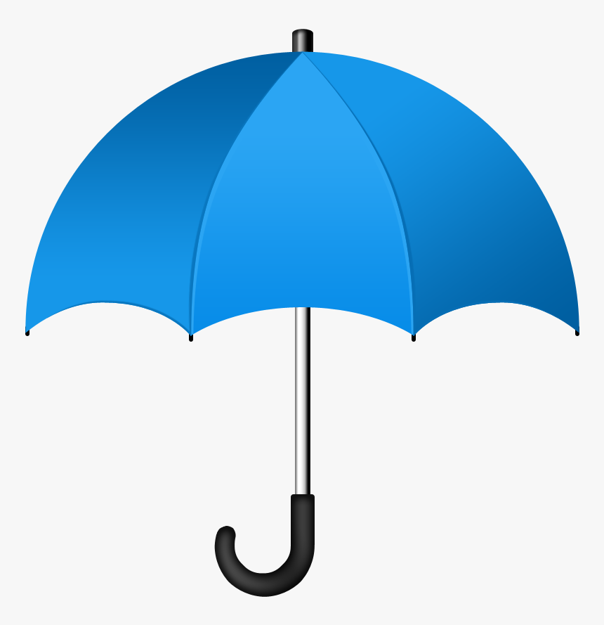Single Colour Umbrella Png - Transparent Transparent Background Umbrella Clipart, Png Download