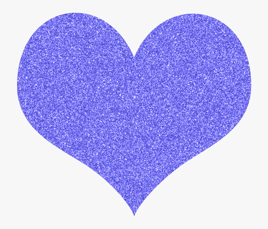 Glitter Heart Clip Art, HD Png Download