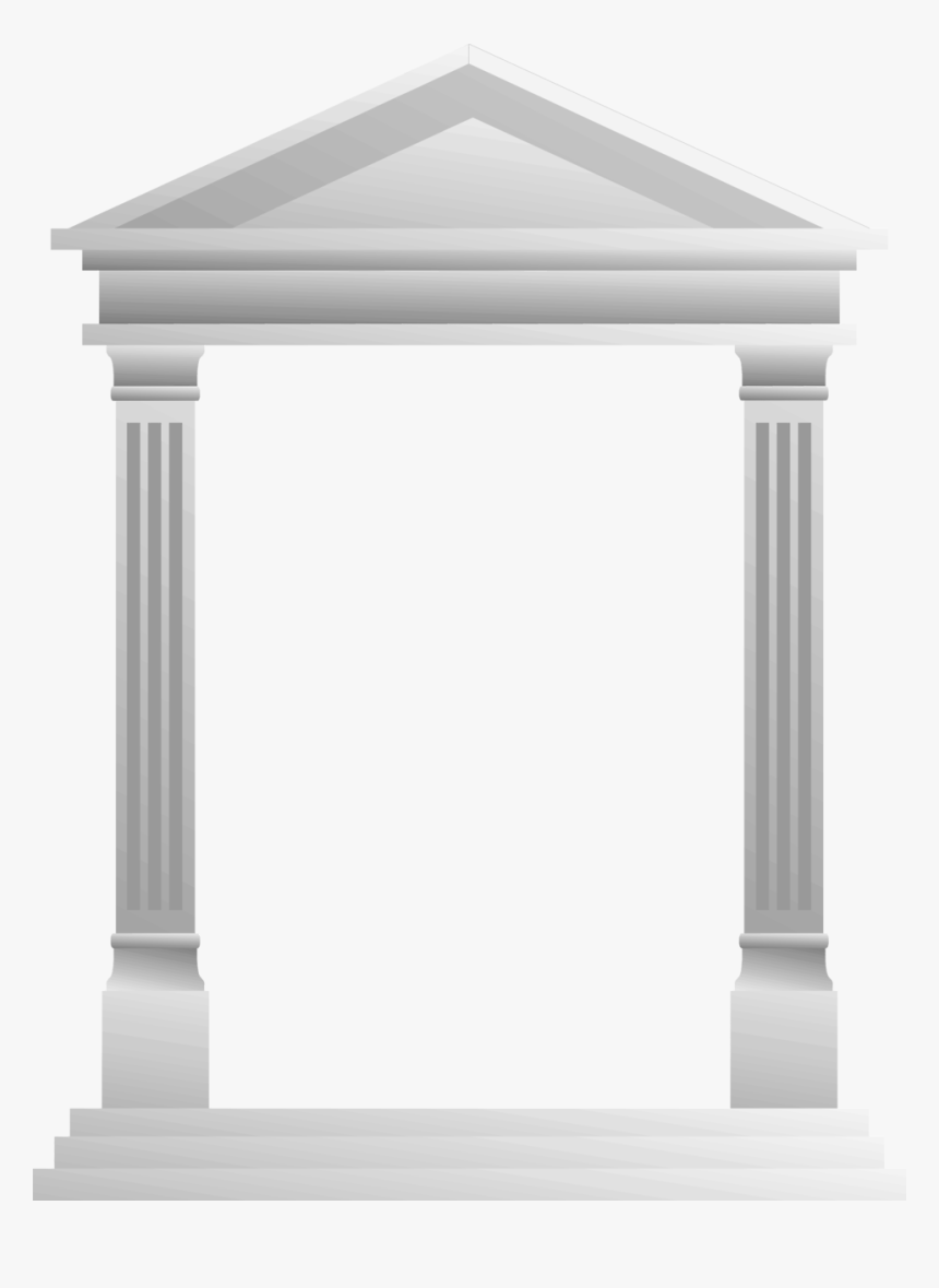 Roman Building Clipart - Column, HD Png Download