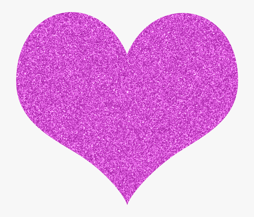 Glitter Heart Clip Art, HD Png Download