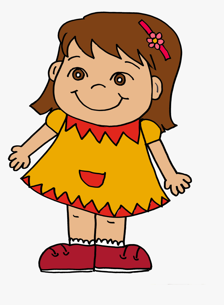 Clip Art Aunt Clip Art - Little Girl Clipart, HD Png Download