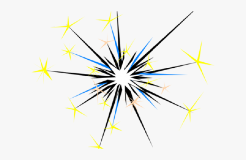 Sparkles Clipart Transparent Background - Welding Sparks Clip Art, HD Png Download