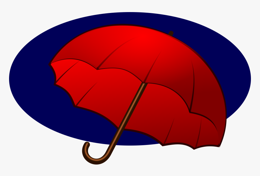 Circle,leaf,red - Umbrella, HD Png Download