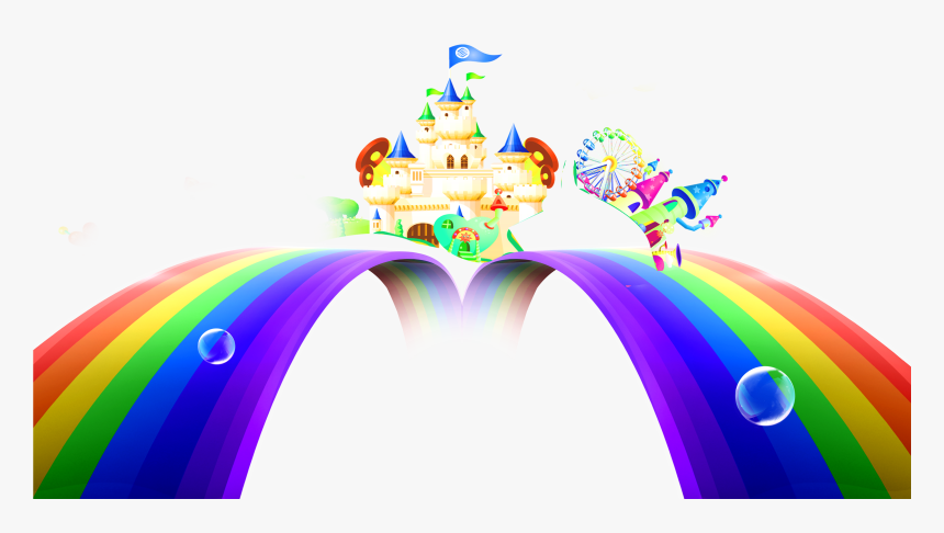 Rainbow Bridge Png - Rainbow Disney, Transparent Png