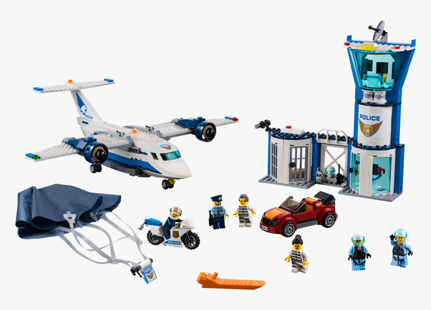 Transparent Toy Plane Png - Lego Sky Police Sets, Png Download