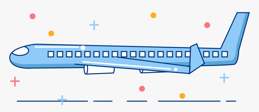 เครื่องบิน การ์ตูน น่า รัก, HD Png Download