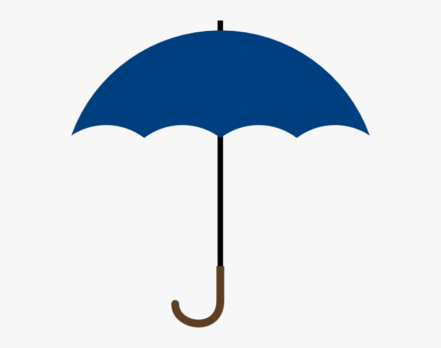 Blue Umbrella Clipart - Blue Umbrella Clip Art, HD Png Download