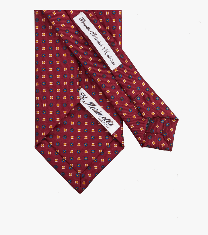 Marinella Burgundy Flower Printed Silk Tie Back, HD Png Download