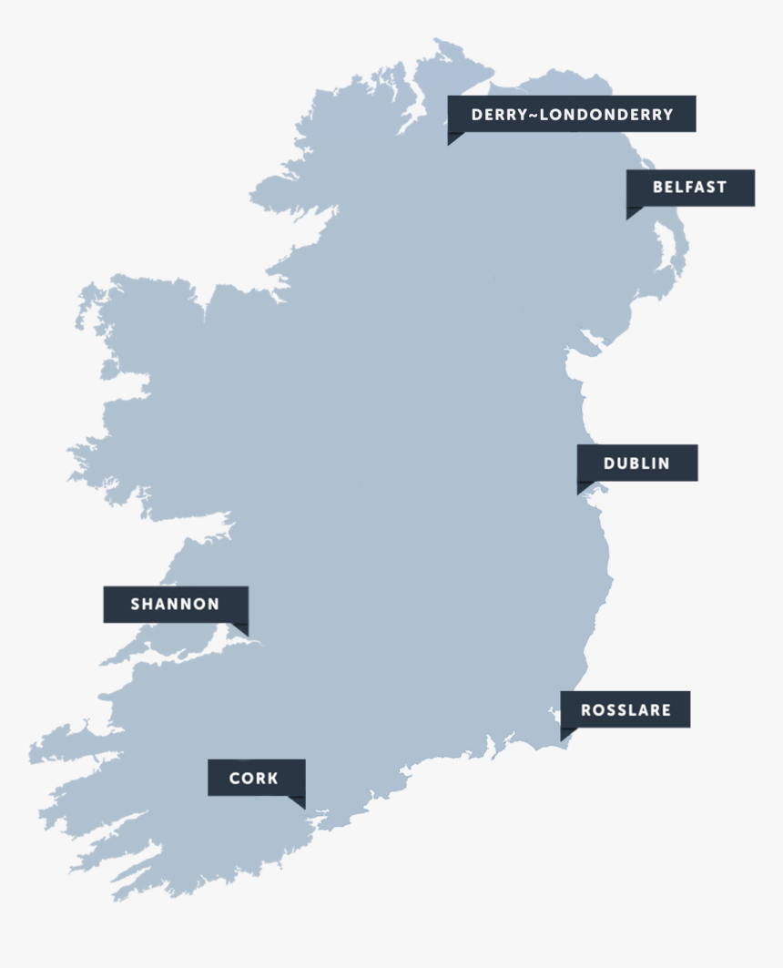 See Where This Drive Takes You - National Parks In Ireland Map, HD Png Download