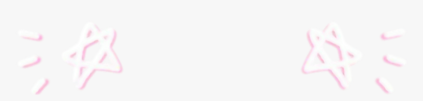 #kawaii #cute #brushes #blushing #stars #pink #cutestickerremix - Cute Transparent White Stars, HD Png Download