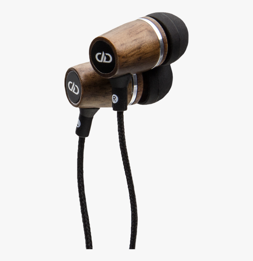 1 Wood Earbuds - Gadget, HD Png Download