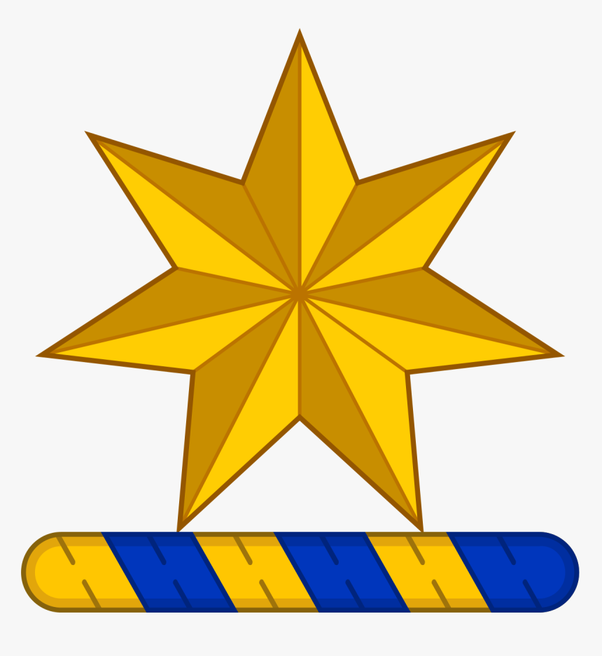 6 Point Star Png - Coat Of Arms Star, Transparent Png