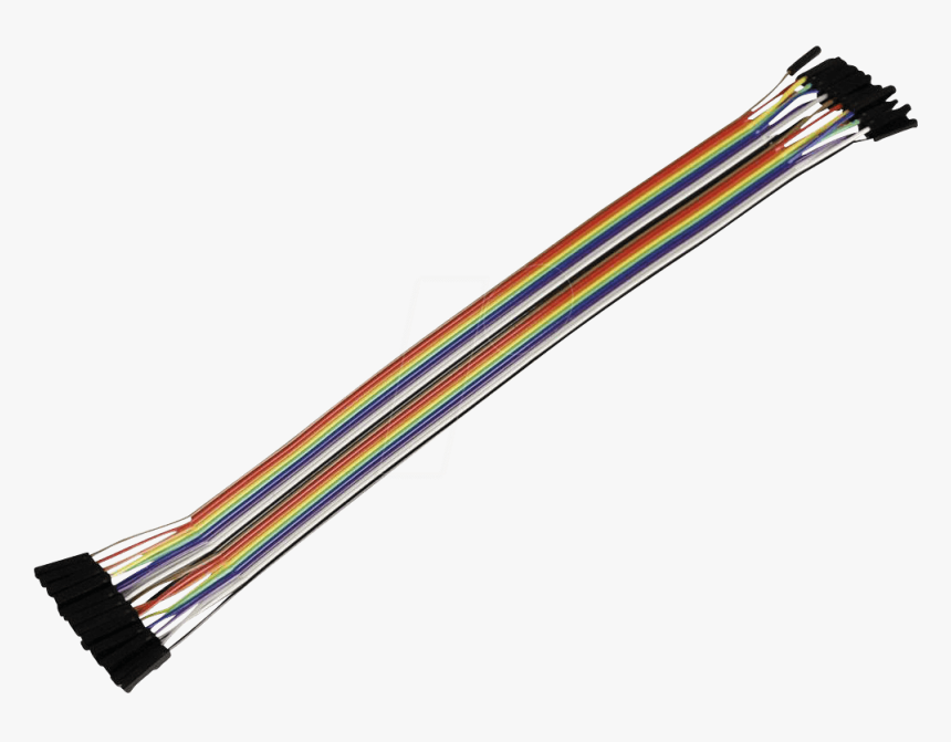 20 Pole Jumper Cable, M/m, F/f, F/m, 25 cm Joy It Rb - Jumper Wires Png Hd, Transparent Png