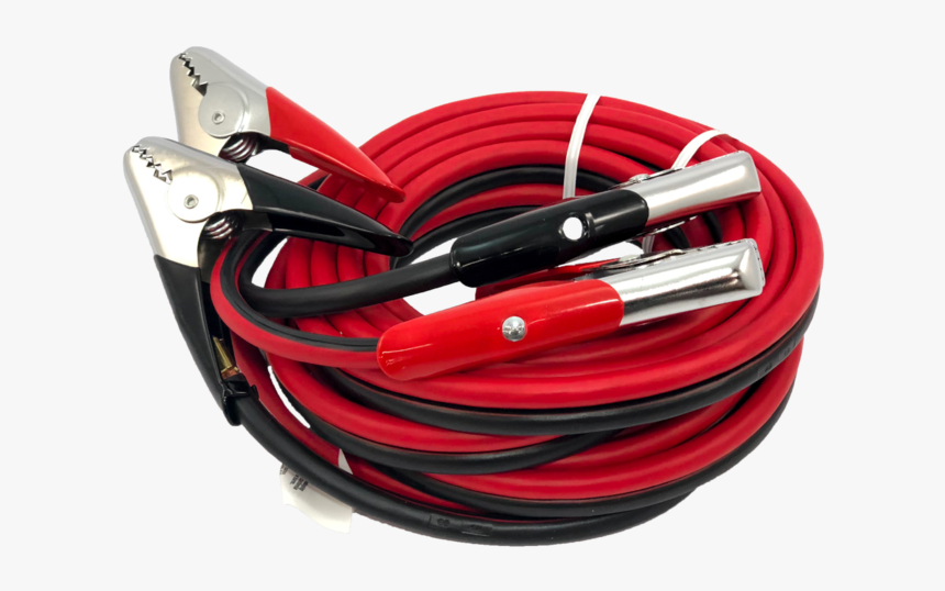2 Gauge 100% Copper Jumper Cables, HD Png Download