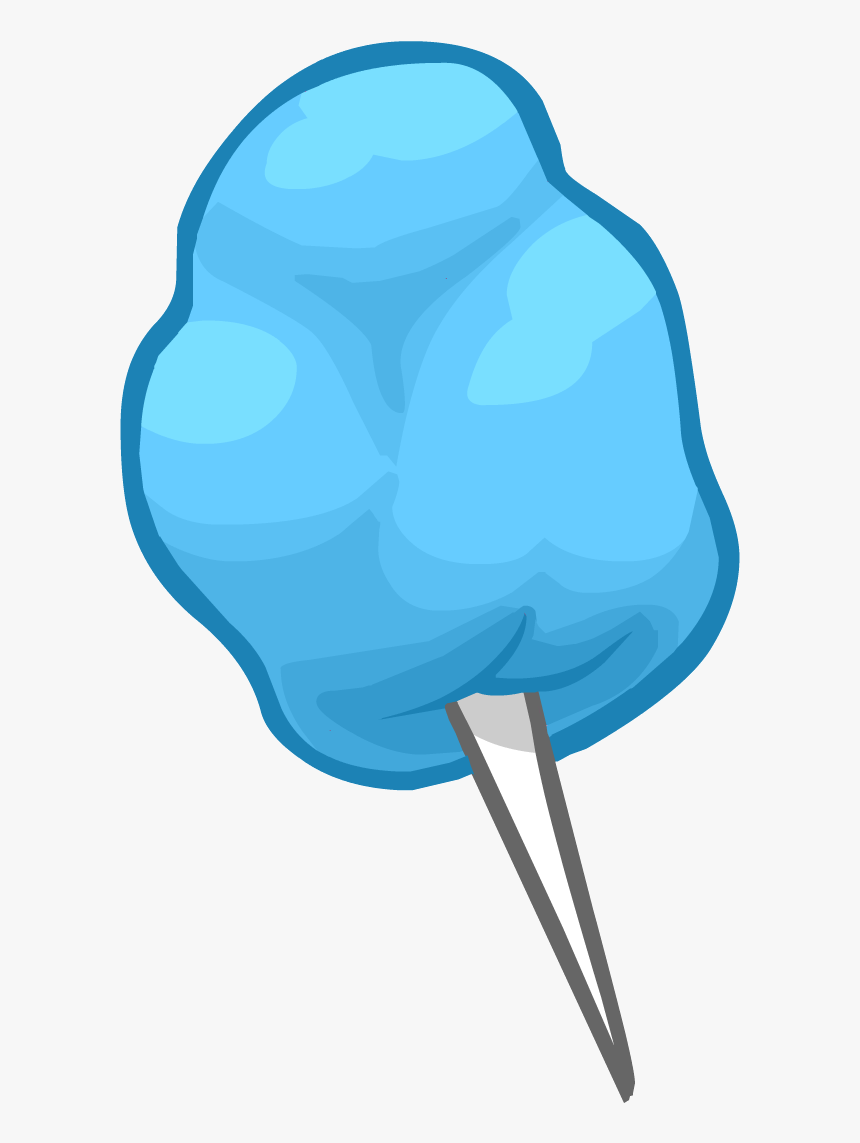 Cotton Candy Clip Art Blue, HD Png Download