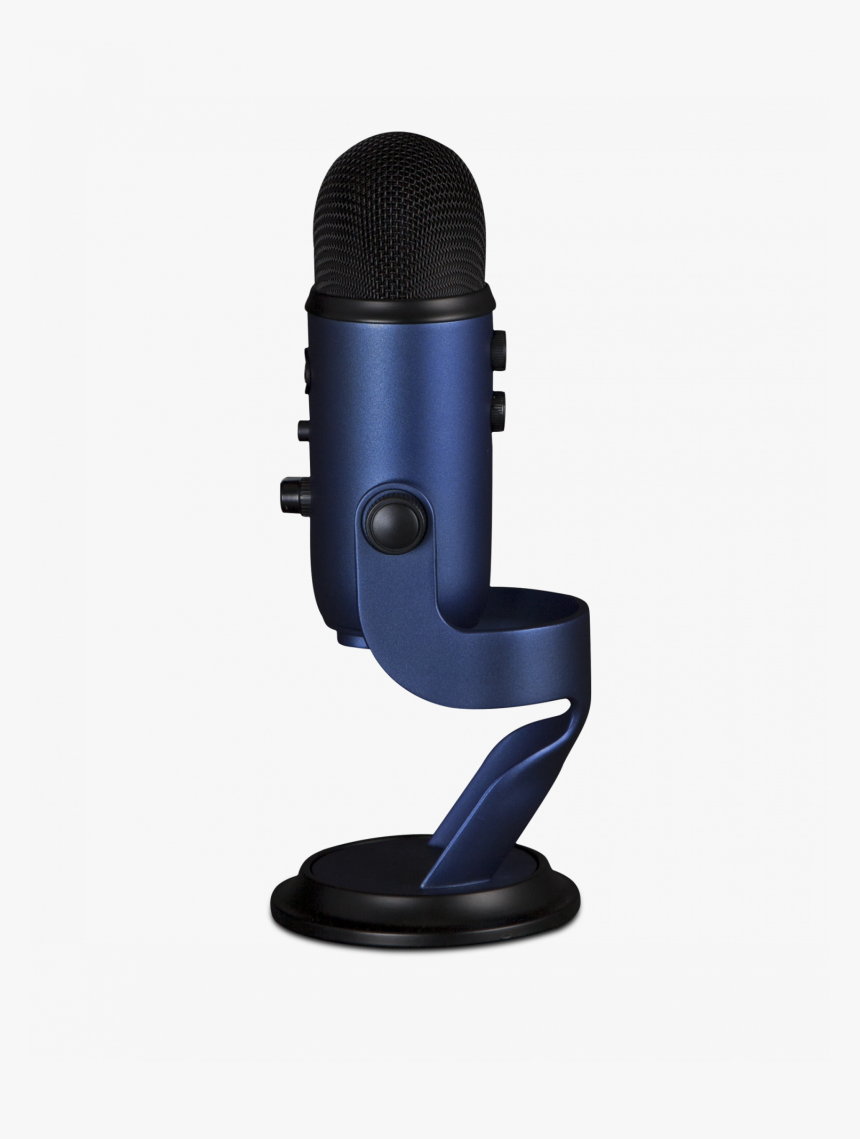 Transparent Mic On Stand Png - Blue Yeti Midnight Blue, Png Download