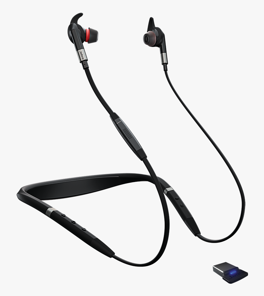 Jabra Evolve 75e Ms & Link 370, HD Png Download