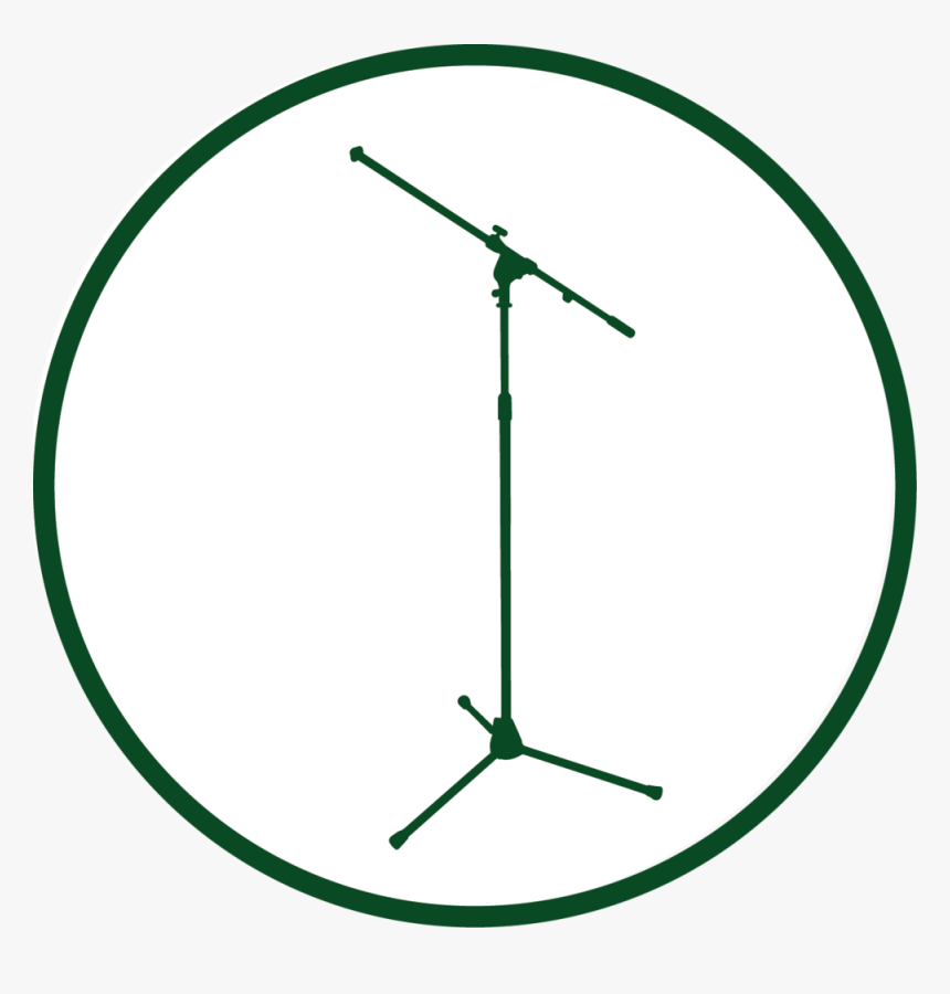 Floor Mic Stand , Png Download - Microphone, Transparent Png