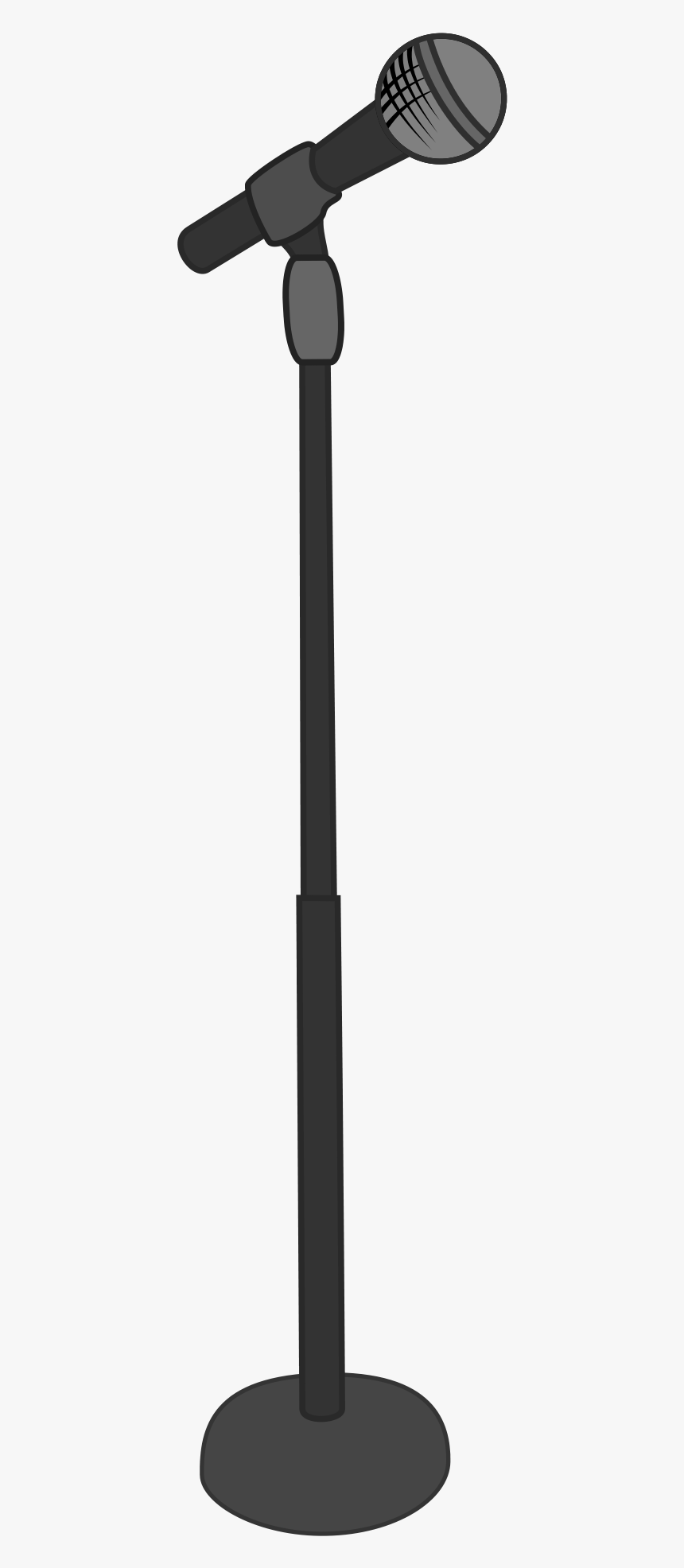 Images For Cartoon Microphone Stand Microphone With Stand Clipart, HD