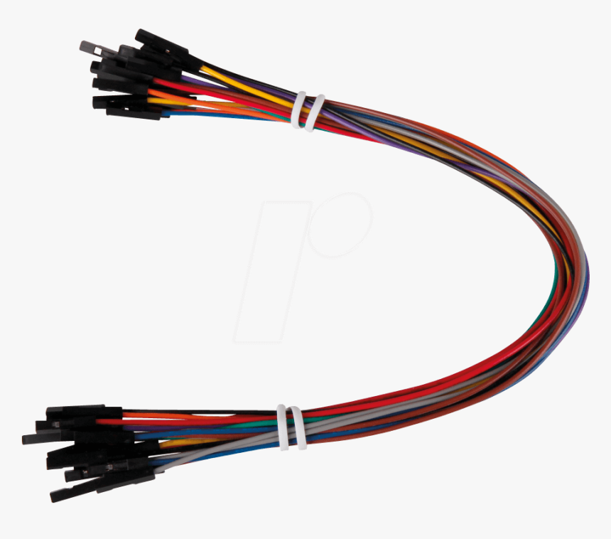Jumper Cable, 40 Pin, M/m, F/f, F/m, 25 Cm Joy It Rb - Raspberry Pi Pin Kabel, HD Png Download