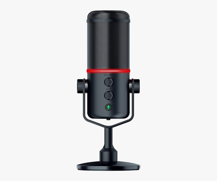 Seiren Elite, Professional-grade, Usb, Black, Microphone - Razer Seiren Elite Usb Stream Microphone, HD Png Download