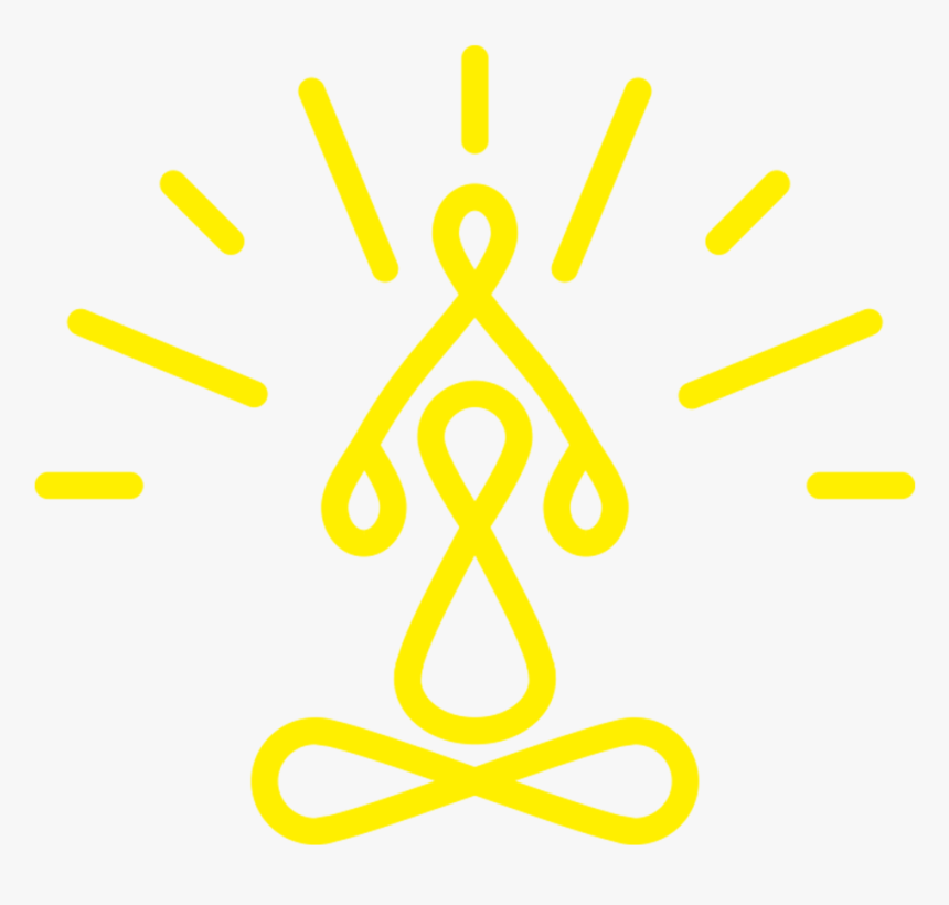 Ray Of Light Icons Yoga - Graphic Design, HD Png Download