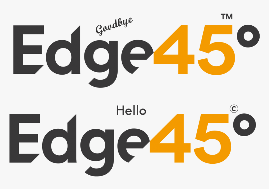 Edge45® Is Now A Registered Trademark - Orange, HD Png Download