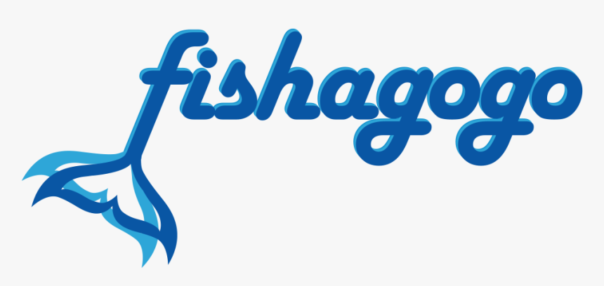 Logo Design By Slayer Of Pixels For Fishagogo Pty Ltd - Calligraphy, HD Png Download