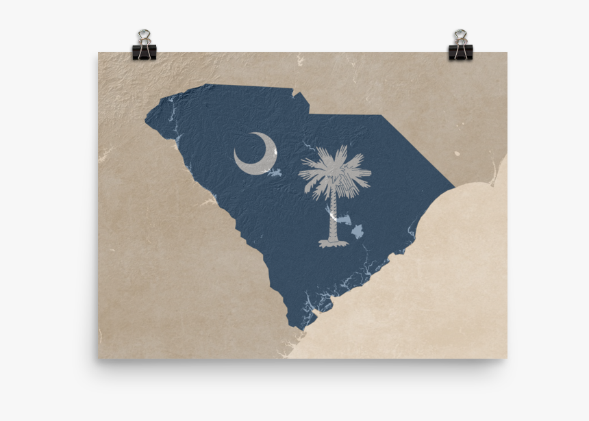 South Carolina State Flag, HD Png Download