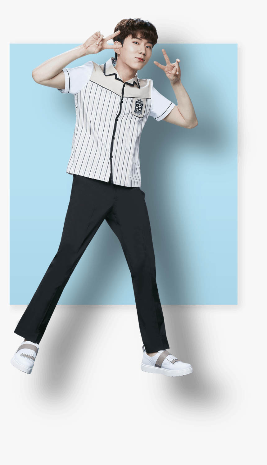 Transparent Hyungwon Png - Standing, Png Download