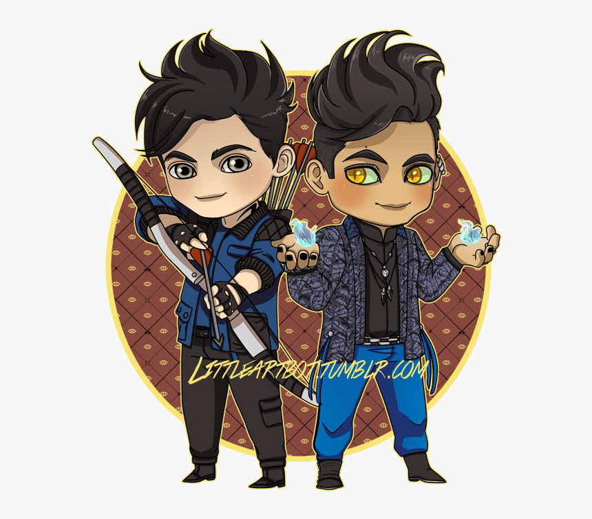 Alec Lightwood Fanart Chibi , Png Download - Alec Lightwood Chibi, Transparent Png