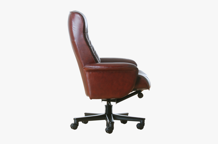 Office Chair Side View, HD Png Download