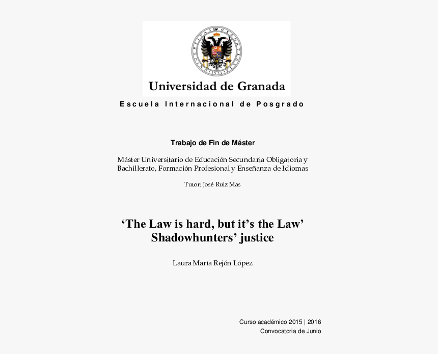 University Of Granada, HD Png Download