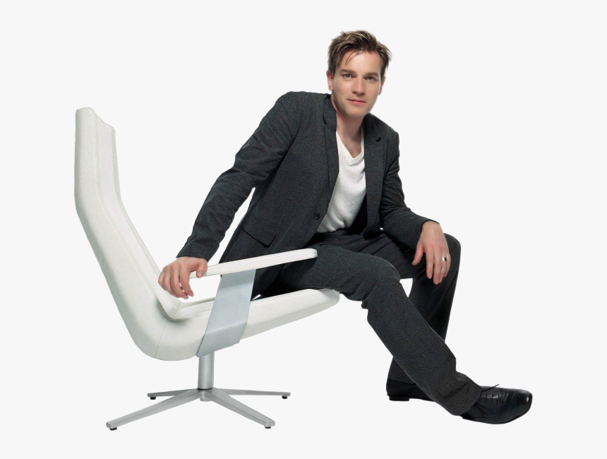 Office-chair - Sandalyede Oturan Adam Png, Transparent Png