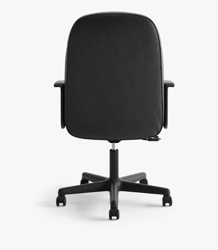 Desk Chair Png Transparent - Back Of Chair Png, Png Download